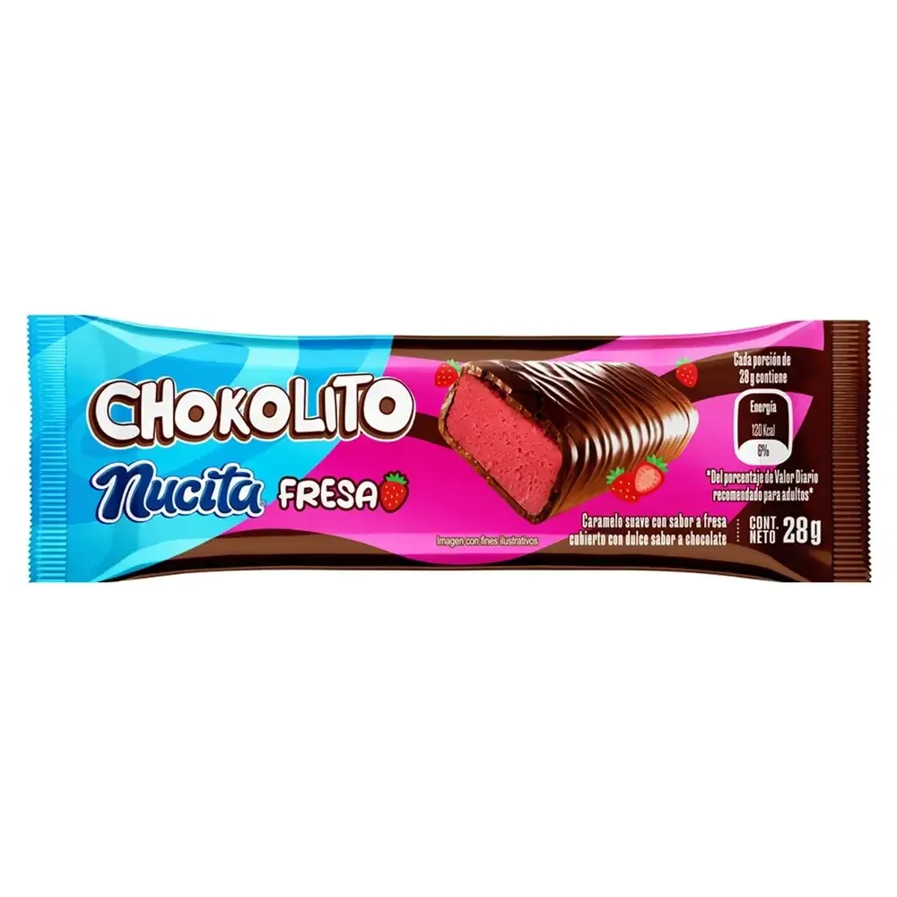 Chokolito nicuta fresa
