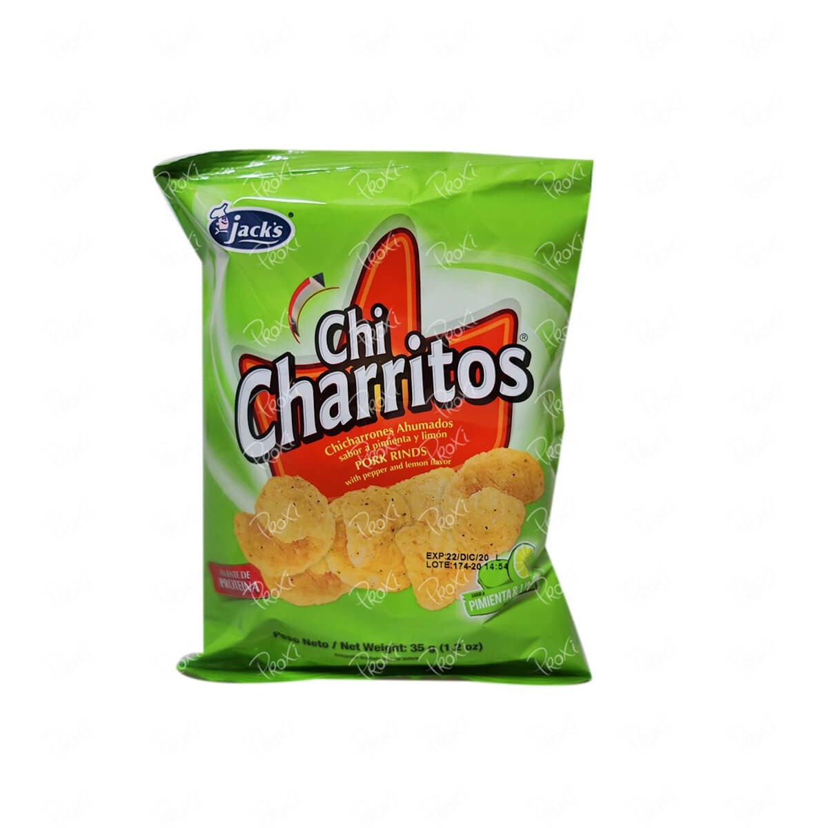 CHICHARRIITO LIMÓN JACKS 35 G