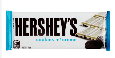 HERSHEYS COOKIES BLANCO