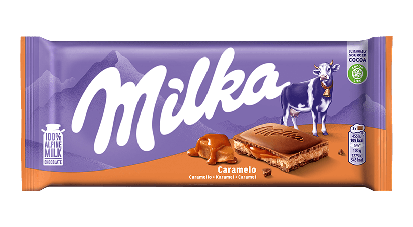 MILKA CARAMELO 100GR.