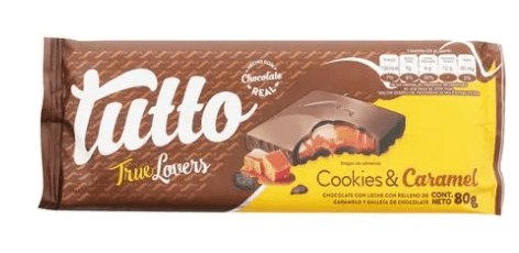 Tutto Cookies y Caramel 80G