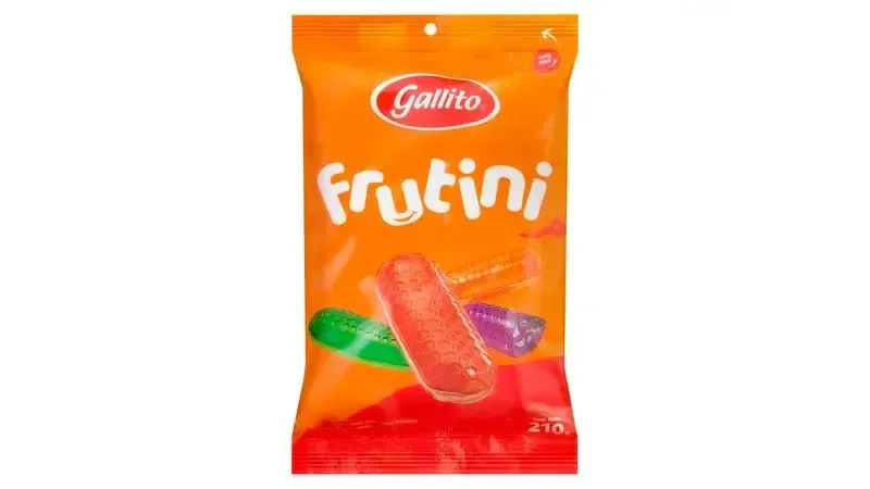 GALLITO CONFITES FRUTINI 210G