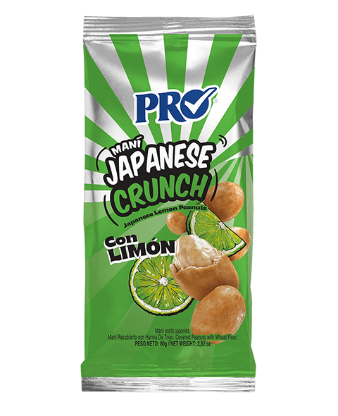 MANI JAPONES CON LIMON