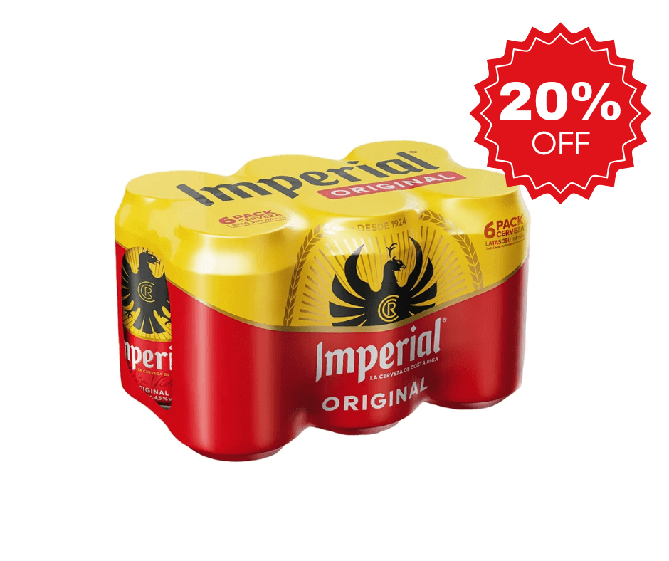 CERVEZA IMPERIAL 6 PACK  350ML