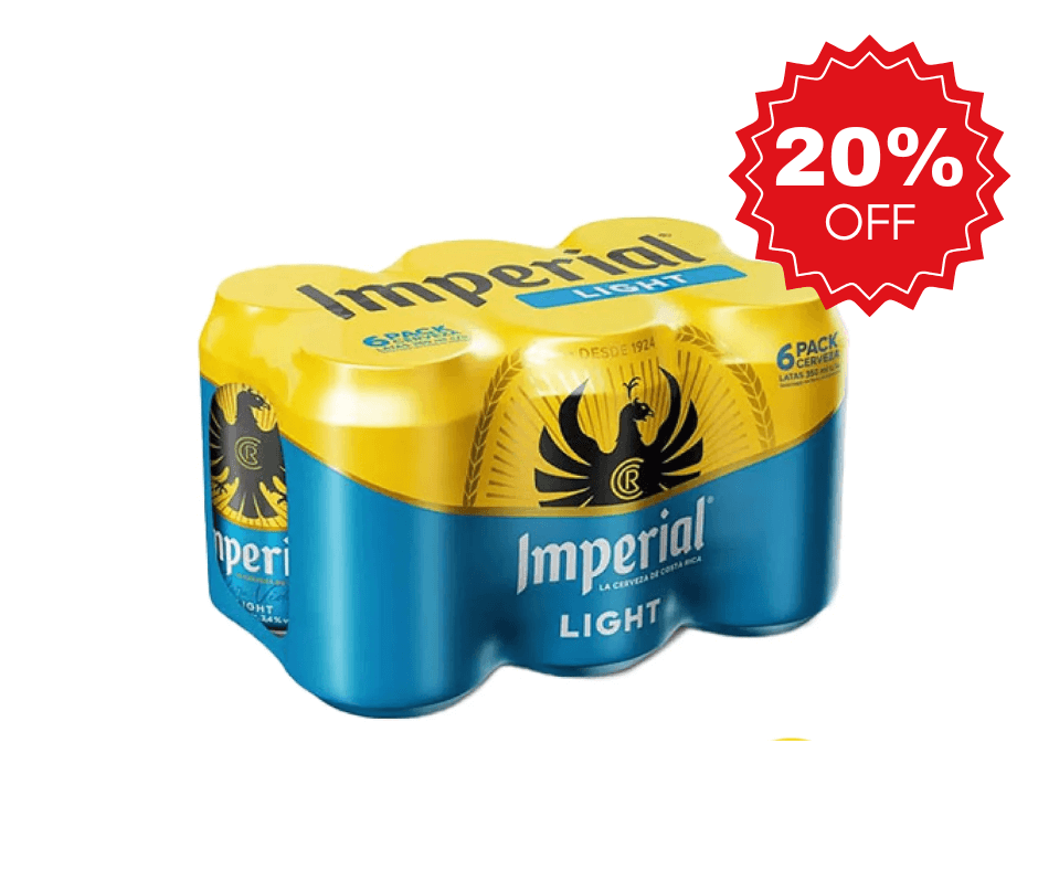 CERVEZA LIGHT 6 PACK 350ML