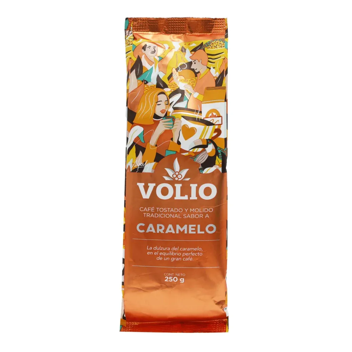 CAFE VOLIO SABOR CARAMELO 250 G