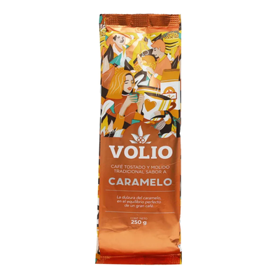 CAFE VOLIO SABOR CARAMELO 250 G