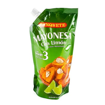 MAYONESA BANQUETE CON LIMON 400G