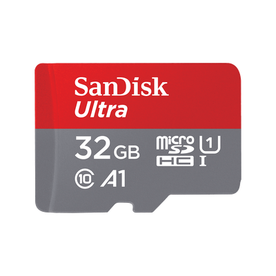 SanDisk Ultra - Flash memory card (microSDHC to SD adapter included) - 32 GB
