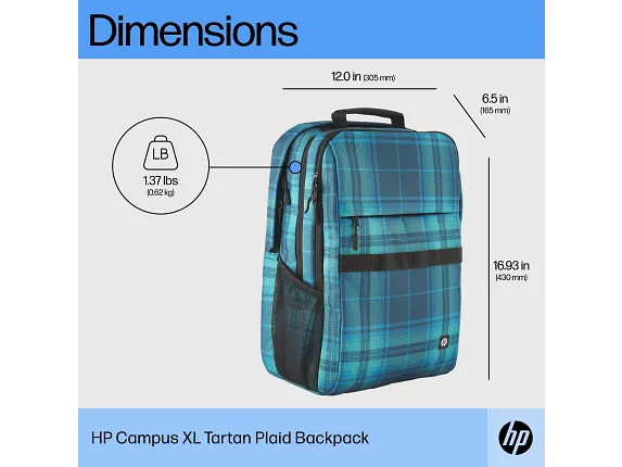 HP - Carrying backpack - Campus TPL XL BPk