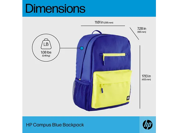 HP - Carrying backpack - Campus BLU BPk