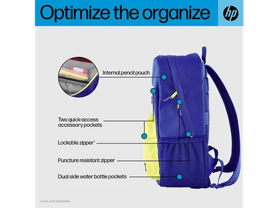 HP - Carrying backpack - Campus BLU BPk