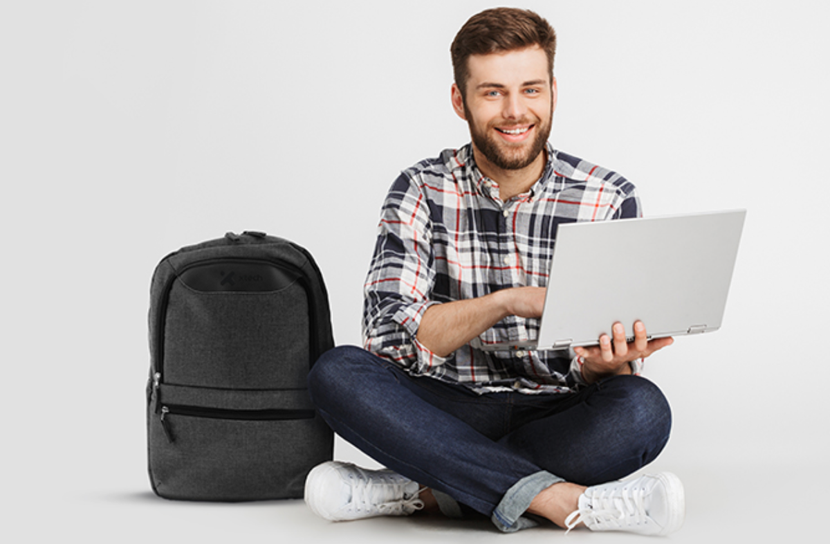 Xtech Winsor XTB-212BK Laptop backpack 15.6" - Durable polyester - Color Black