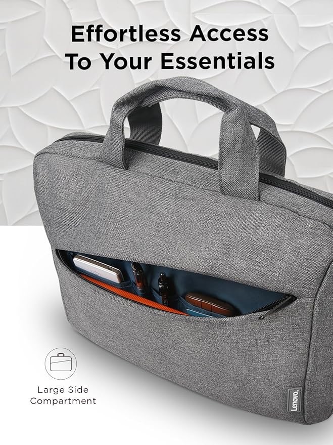 Lenovo Casual Toploader T210 - Notebook carrying case - 15.6" - STEEL GRAY