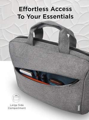 Lenovo Casual Toploader T210 - Notebook carrying case - 15.6" - STEEL GRAY
