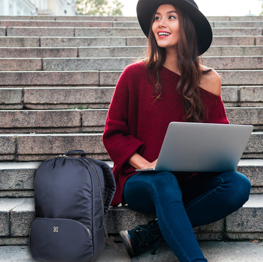 Klip Xtreme - Notebook carrying backpack - 15.6" - BLUE