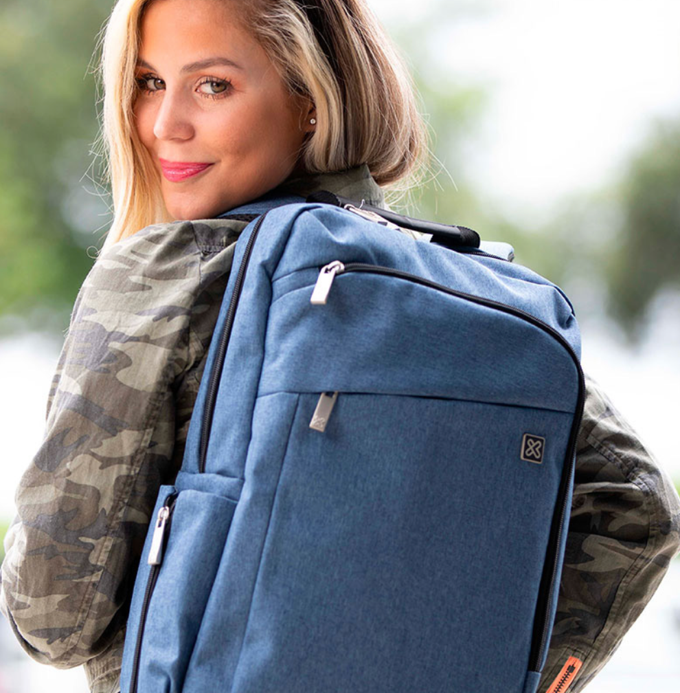 Klip Xtreme - Notebook carrying backpack - 15.6" - LIGHT GRAY