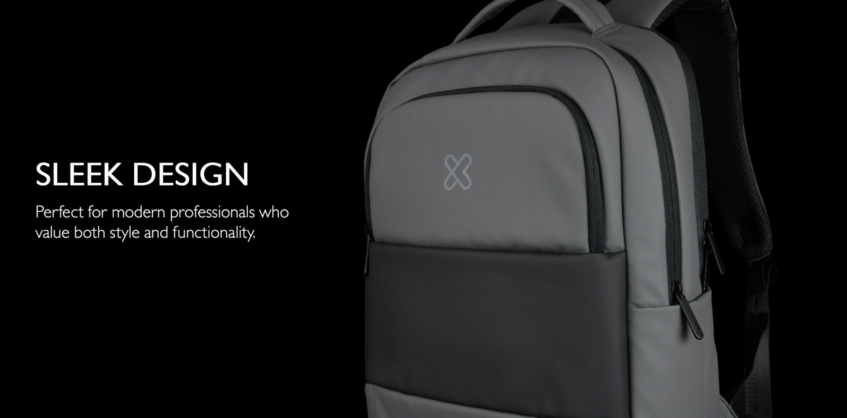 Klip Xtreme - Notebook carrying backpack - 15.6" - DARK GRAY