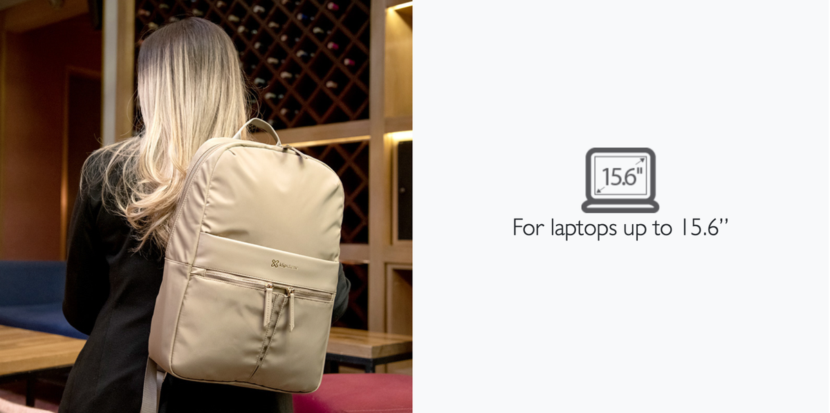 Klip Xtreme - Notebook carrying backpack - 15.6" - KHAKI