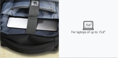 Klip Xtreme - Notebook carrying backpack - 15.6" - BLACK
