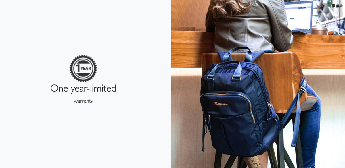 Klip Xtreme - Notebook carrying backpack - 15.6" - BROWN