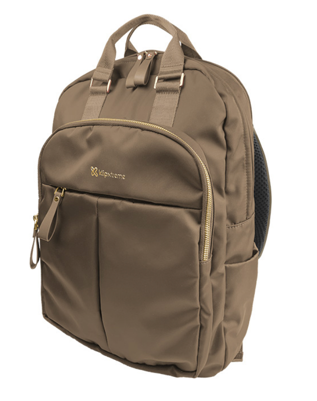 Klip Xtreme - Notebook carrying backpack - 15.6" - BROWN