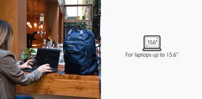 Klip Xtreme - Notebook carrying backpack - 15.6" - BROWN