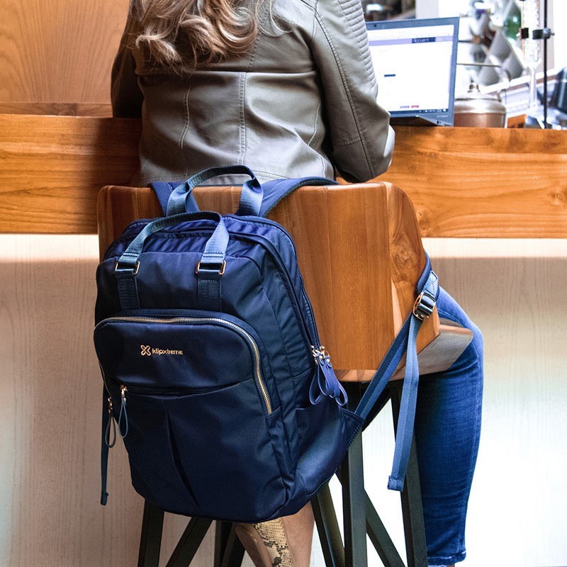 Klip Xtreme - Notebook carrying backpack - 15.6" - BLUE