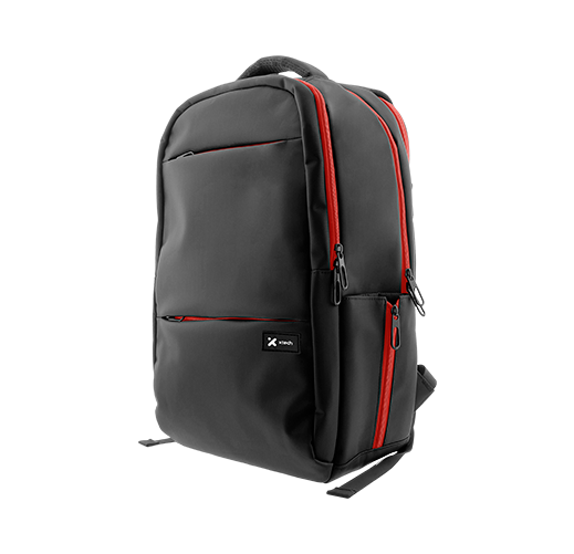 Xtech Insurgent XTB-507 Gaming laptop backpack 16.5” Up to 16.5" - Durable Nylon - Gaming (BLACK & RED)