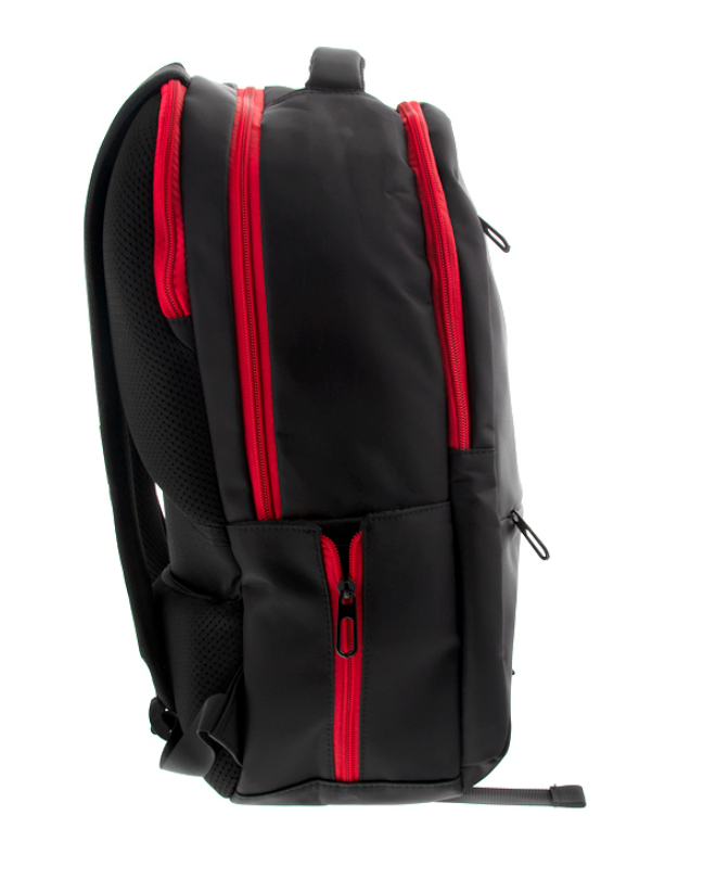 Xtech Insurgent XTB-507 Gaming laptop backpack 16.5” Up to 16.5" - Durable Nylon - Gaming (BLACK & RED)