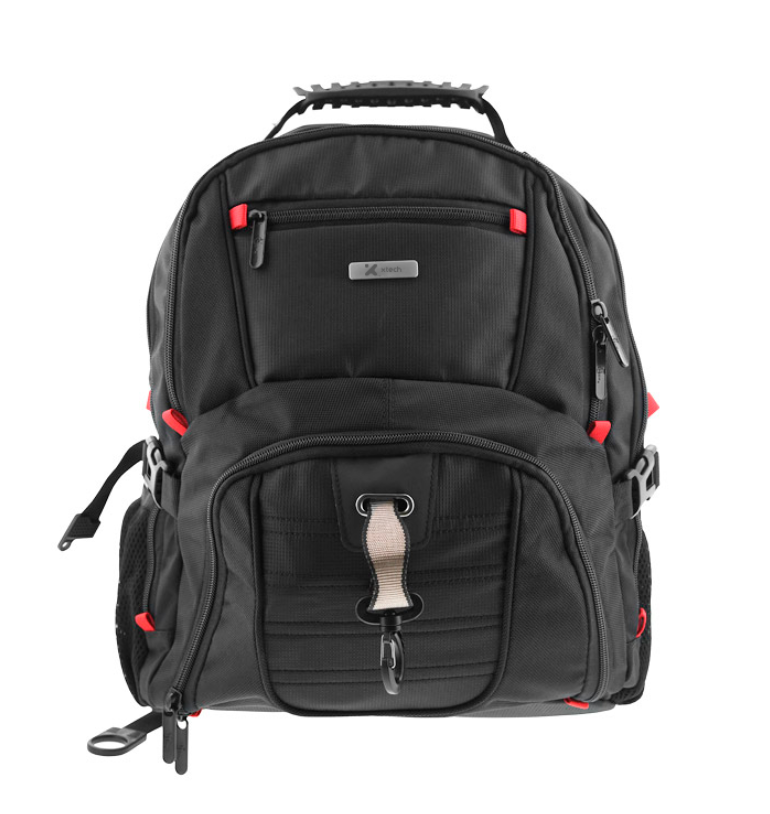 Xtech - Notebook carrying backpack - 17" - BLACK