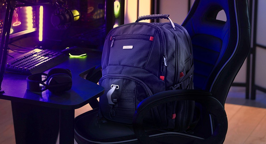 Xtech - Notebook carrying backpack - 17" - BLACK