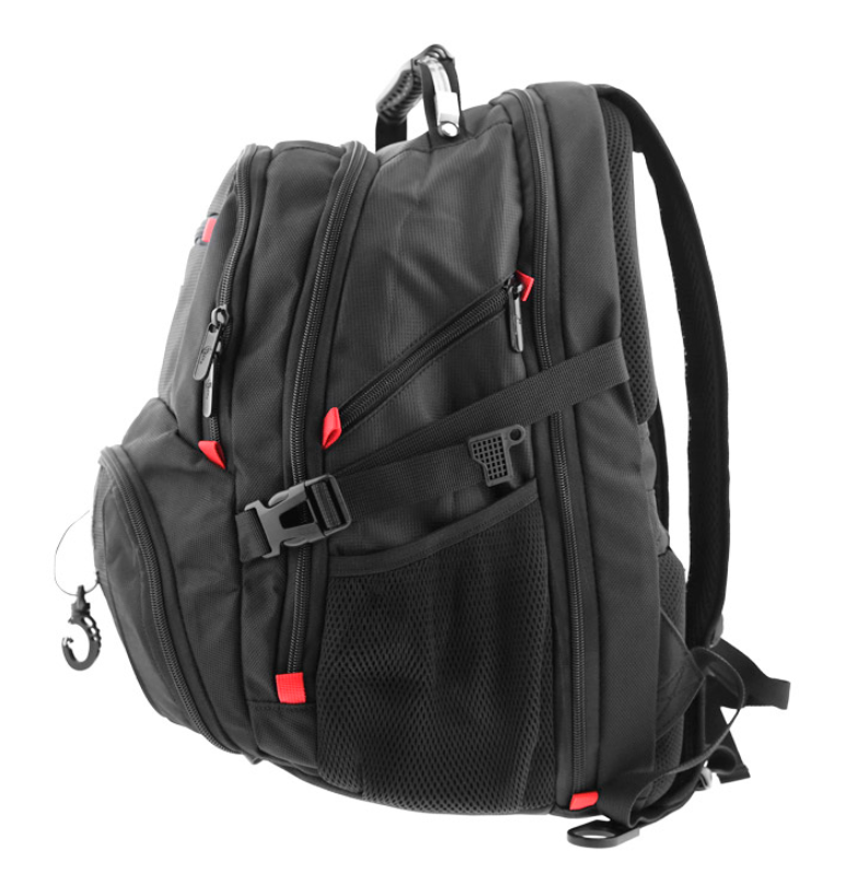 Xtech - Notebook carrying backpack - 17" - BLACK