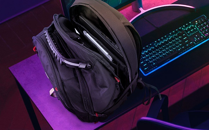 Xtech - Notebook carrying backpack - 17" - BLACK