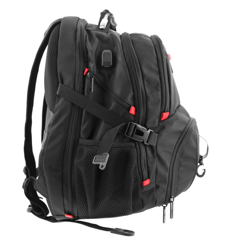 Xtech - Notebook carrying backpack - 17" - BLACK