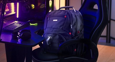 Xtech - Notebook carrying backpack - 17" - BLACK