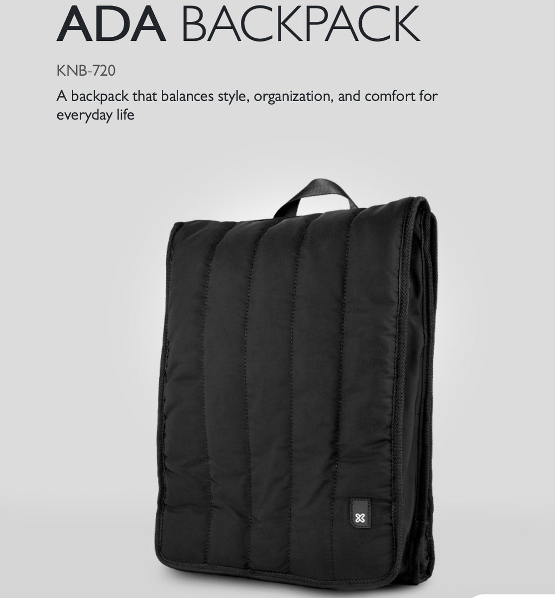 Klip Xtreme - Notebook carrying backpack - 14" - BLACK
