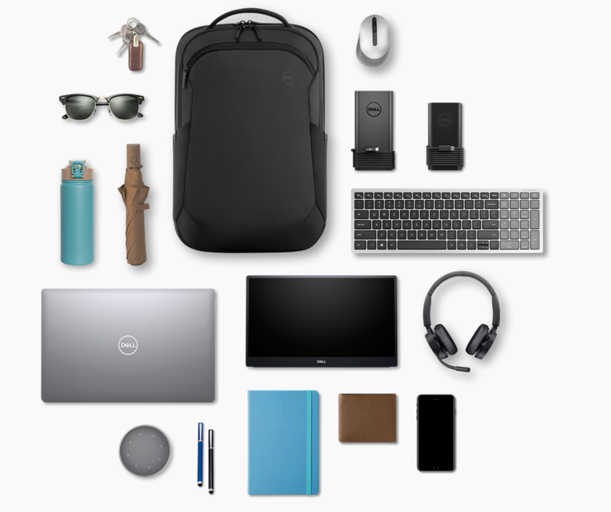 Dell EcoLoop Pro CP5723 - Notebook carrying backpack - up to 15.6" - BLACK