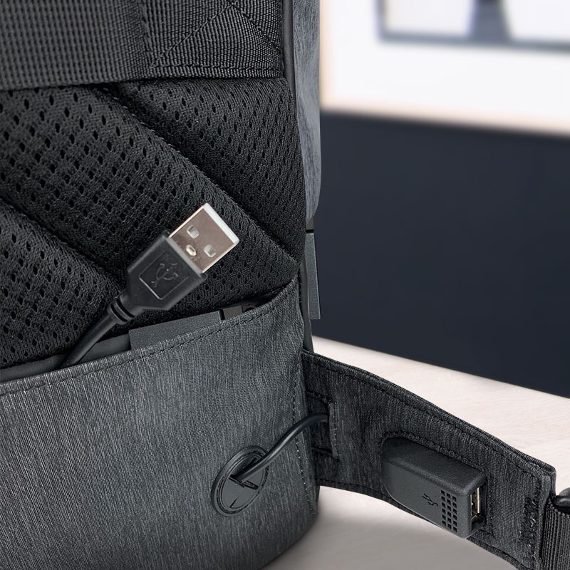 Klip Xtreme - Notebook carrying backpack - 15.6" - GRAY BLUE