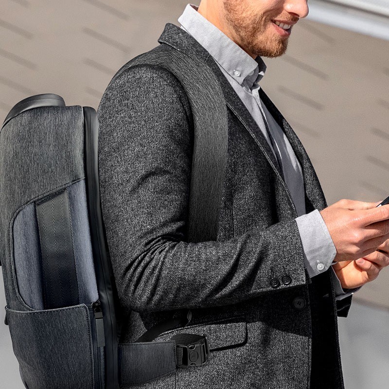 Klip Xtreme - Notebook carrying backpack - 15.6" - GRAY BLUE