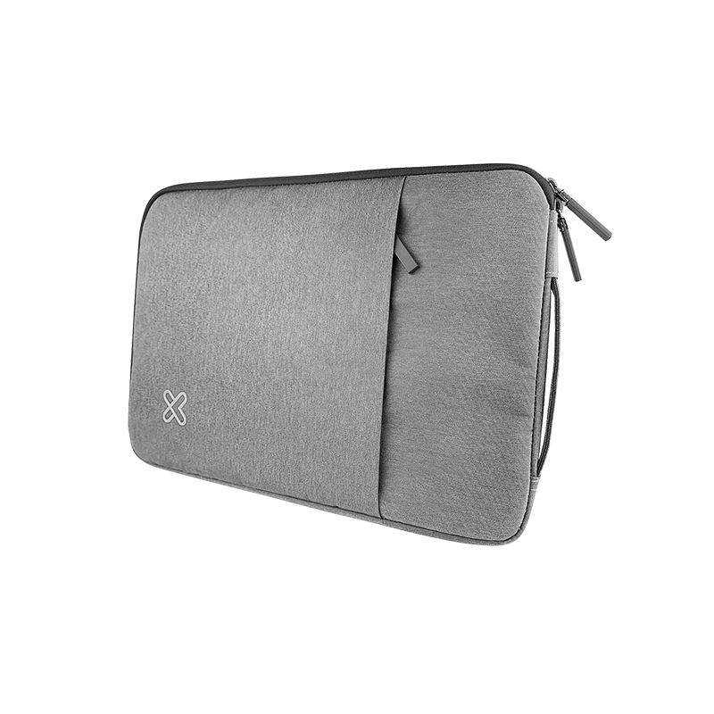 Klip Xtreme SquarePro KNS-420 - Notebook sleeve - 15.6" - SILVER WITH POCKET