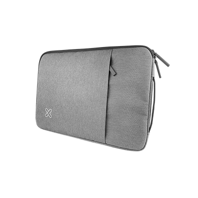 Klip Xtreme SquarePro KNS-420 - Notebook sleeve - 15.6" - SILVER WITH POCKET