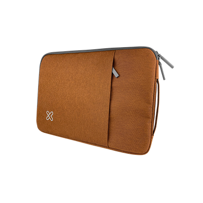 Klip Xtreme SquarePro KNS-420 - Notebook sleeve - 15.6" - BROWN WITH POCKET