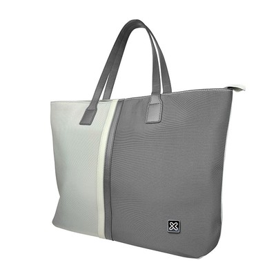 Klip Xtreme - Notebook carrying case and handbag - 15.6" - GRYA/WHITE