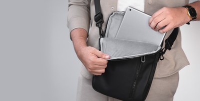 Klip Xtreme KTS-500 - Shoulder bag - Black (12 in Tablet Sleeve)