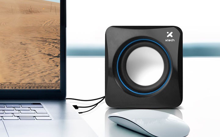 Xtech XTS-110 - Speakers - for PC (6 Watt total)