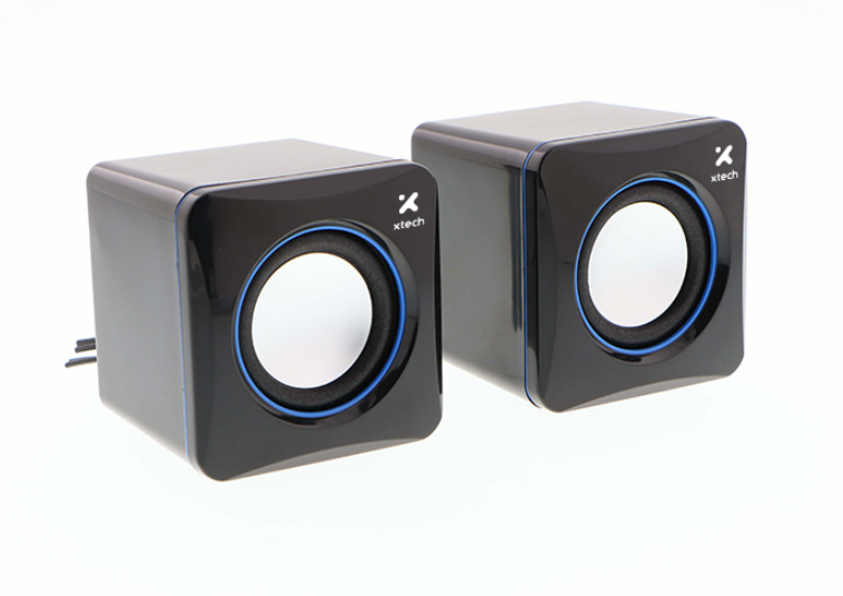 Xtech XTS-110 - Speakers - for PC (6 Watt total)