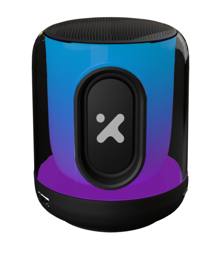 Xtech XTS-617 - Speakers - Black w/ lights BT 5W TWS