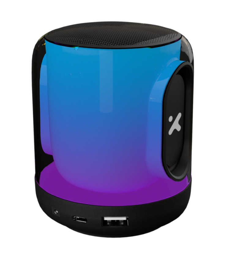 Xtech XTS-617 - Speakers - Black w/ lights BT 5W TWS