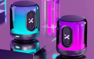 Xtech XTS-617 - Speakers - Black w/ lights BT 5W TWS